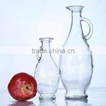 Olive oil glass bottle