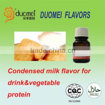 New Arrival condensed milk vegetable protein drink flavor/flavour/essence