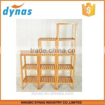 Modern Design and Traditional Craft Home Bamboo Cheap Corner Shelf