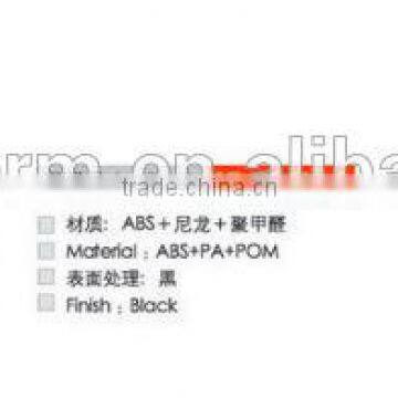 SWIFT CUPBOARD DOOR LATCH GRABBER PLASTIC BLACK MINI LATCH