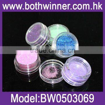 Colorful Nail Art Glitter acrylic powder for nail decoration set,shape glitter