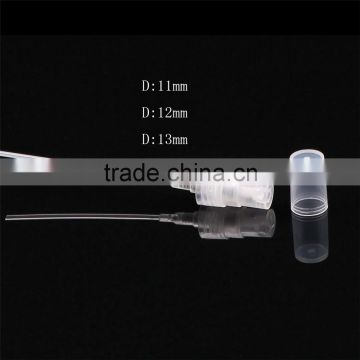 12mm neck white plastic screw spray for bottle