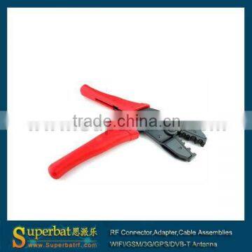 Ratchet cable ferrules crimping tool for RG178 RG316 RG174 LMR100 RG58 LMR195 wire crimping tool