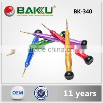 BK-340 BaKu Triangle Y Type Head 2.0 S2 Steel Rotate cheap screwdriver Repair Tools