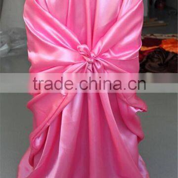 Colorful Wedding Used Satin Chair Cover for Cheap Sale photo-6