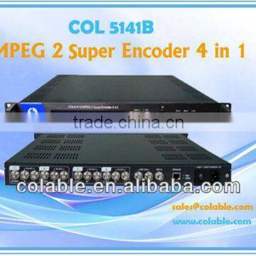 MPEG2/4 Encoder (8 in 1) ,CATV encoder super Encoder 8 channels