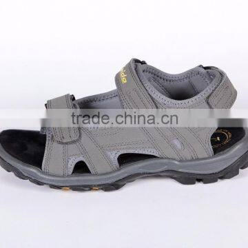 china wholesale New Designs Flat Leisure summer style Leather sport Sandal Shoes For Men