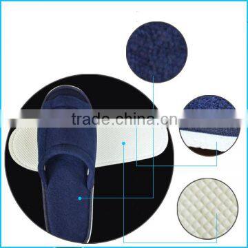 High Quality Open Toe Comfort Ferry Towel EVA Tab Hotel Slipper photo-3