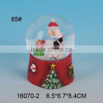 Snowman custom snow globe kit