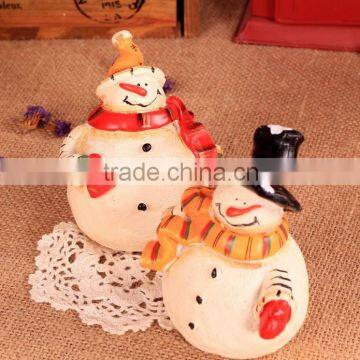 Polyresin handmade snowman christmas ornaments gift craft