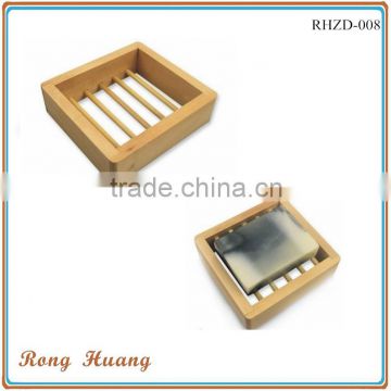 Wooden soap dish for beauty soap