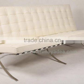 Designer furniture white Barcelona sofa set