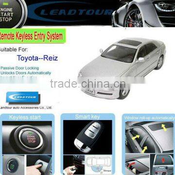 RFID Keyless Entry Remote Engine Start Push Start Button Car and Easy Car Alarm System for Toyota Reiz