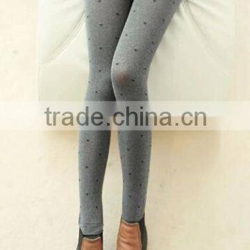 full of lovers young girl grey cotton pantyhose