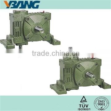 Electric Motor Worm Gear for Building Equipment with Foot Base