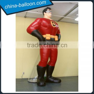 6m Inflatable Super Man, Inflatable Anpan Man For Advertising