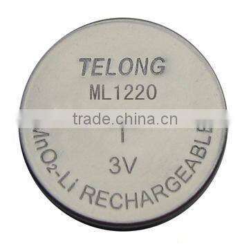 Professional Li-thium ion CR2016 3V Button cells Manufacturer with CE,ROHS,UL certificates