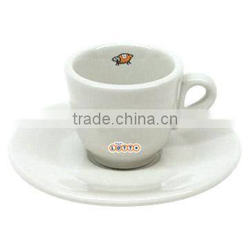 8OZ Coffee Cup & Saucer