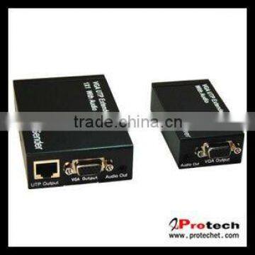 2016 CCTV VGA UTP Extender 1x1 Splitter with Audio VGA Extender