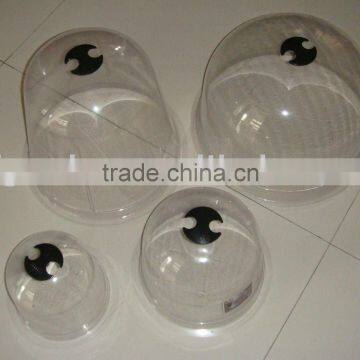 four size garden dome cloches