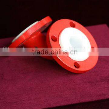 DN50/DN80 Ductile Iron All Flanged Tee and PTFE Anti-corrosion Pipe Chinese Manufacturer photo-2