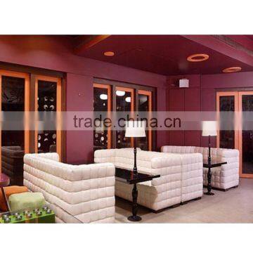 2 Person Seating Booth Table and Chair for Coffee Shop YR7026 photo-5