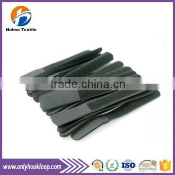 High quality adhesive hook loop cable ties, eco-friendly hook loop cable ties, double side hook and loop cable ties