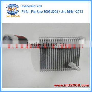 air conditioning evaporator core/ a/c evaporator coil Fiat Uno 2008 2009 / fiat Uno Mille >2013 R134a Parallel flow 249*205*58mm