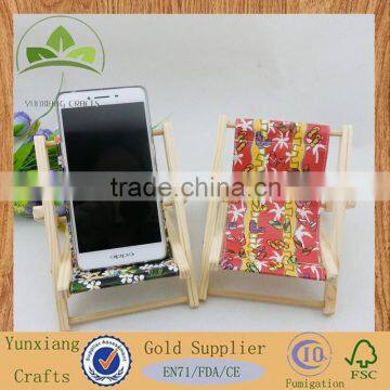 5.5" phone chair phone holder wood phone chair