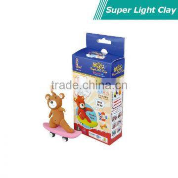 loufor super light modeling clay air dry polymer clay diy toys for kids