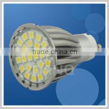 24 pcs SMD 5050 led spotlight;GU10 base;350-370lm