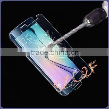 Original Protective Steel Film Tempered Glass for Samsung Galaxy S6 edge Mobile Phone