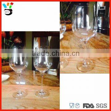 High quality clear stemware red wine glass cup