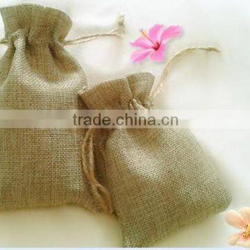 Wholesale Jute Drawstring Burlap Bag