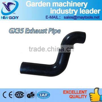 GX35 4-Stroke Gasoline Grass Cutter Parts Exhaust Pipe