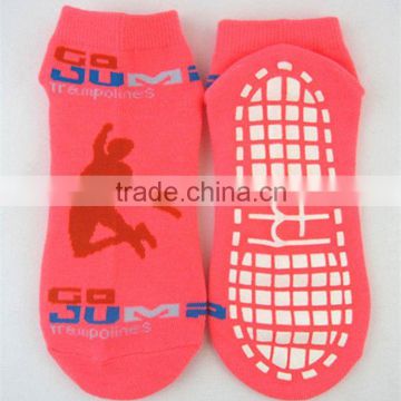 trampoline jump socks	C-103	wholesale oem service non-slip trampoline socks