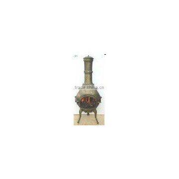 Copper Stove Outdoor Fireplace