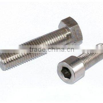 stainless steel hex bolt