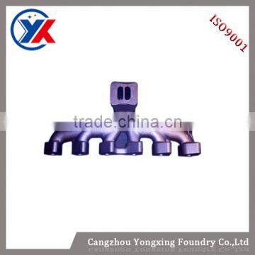 high quality cast iron casting ductile iron exhaust mainfold for auto