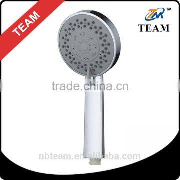 TM-2343 ABS plastic chrome multi 5 Functions Handheld spray Massage hand shower head