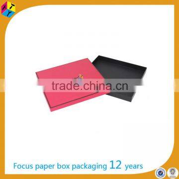 plain rigid cardboard packaging gift paper boxes