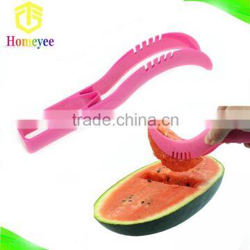 Pink color unique style food safe ABS wateremlon slicer