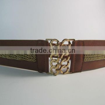 elastic chain decorative fashion ladies belt