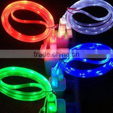 2 in 1 Micro LED Light USB Cable