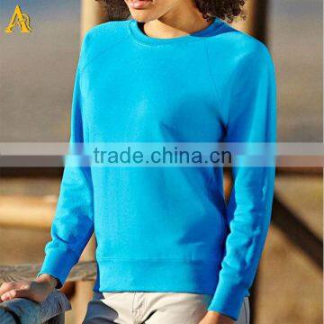 Custom plain fashion hoodie women sweatshirt