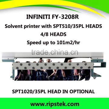 INFINITI /CHALLENGER FY-3208R Solvent printer With Lowest price For Flex banner Printing machine