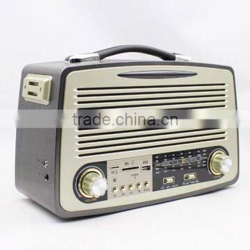 Retro Wood Radio With USB Player and Recording Function photo-2