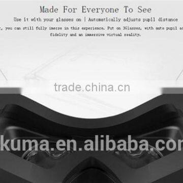 Selling Well 3D VR Head Mounted Display 3D Virtual Reality Glasses imitative cinema effects