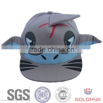 Cotton kids cap,animals design children cap