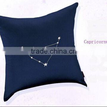 The cushion for leaning on of the zodiac,Capricorn cushion ,manufacturer